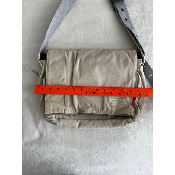 Golla GenMob ipad Messenger Bag Crossbody Beige Adjustable‎ Pockets Canvas - Picture 14 of 16